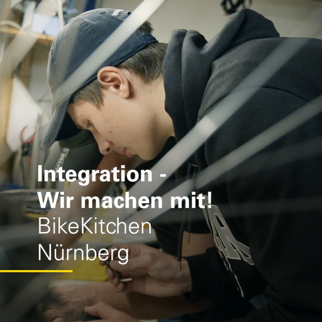 Integration - wir machen mit! BikeKitchen Nürnberg