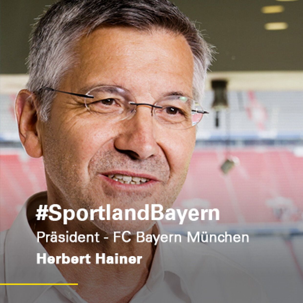 Vorschaubild #SportlandBayern Präsident des FC Bayern München Herbert Hainer