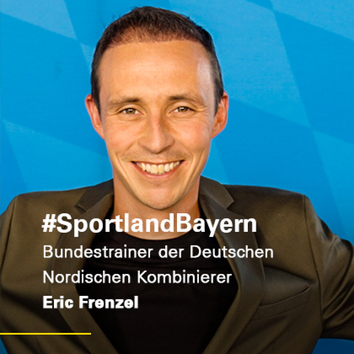 Vorschaubild #SportlandBayern Bundestrainer der Deutschen Nordischen Kombinierer Eric Frenzel